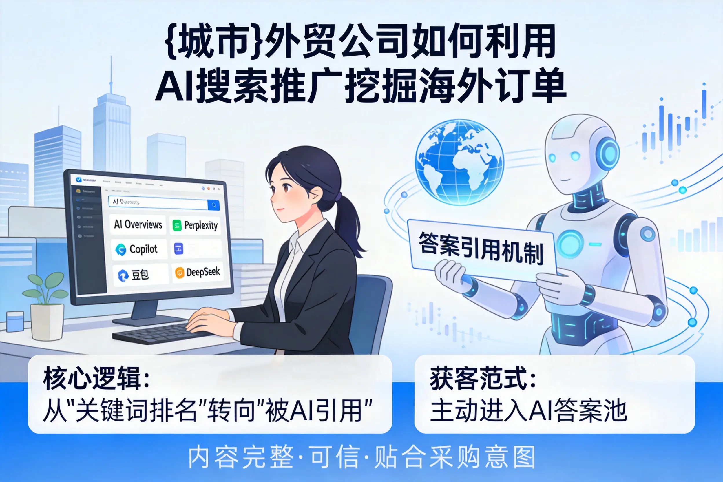 绍兴外贸公司如何利用AI搜索推广挖掘海外订单