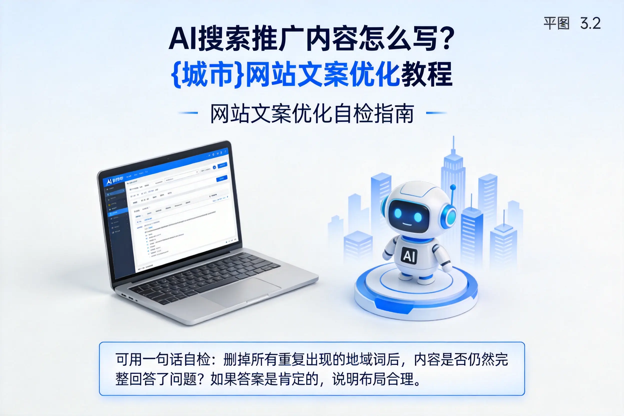AI搜索推广内容怎么写？绍兴网站文案优化教程