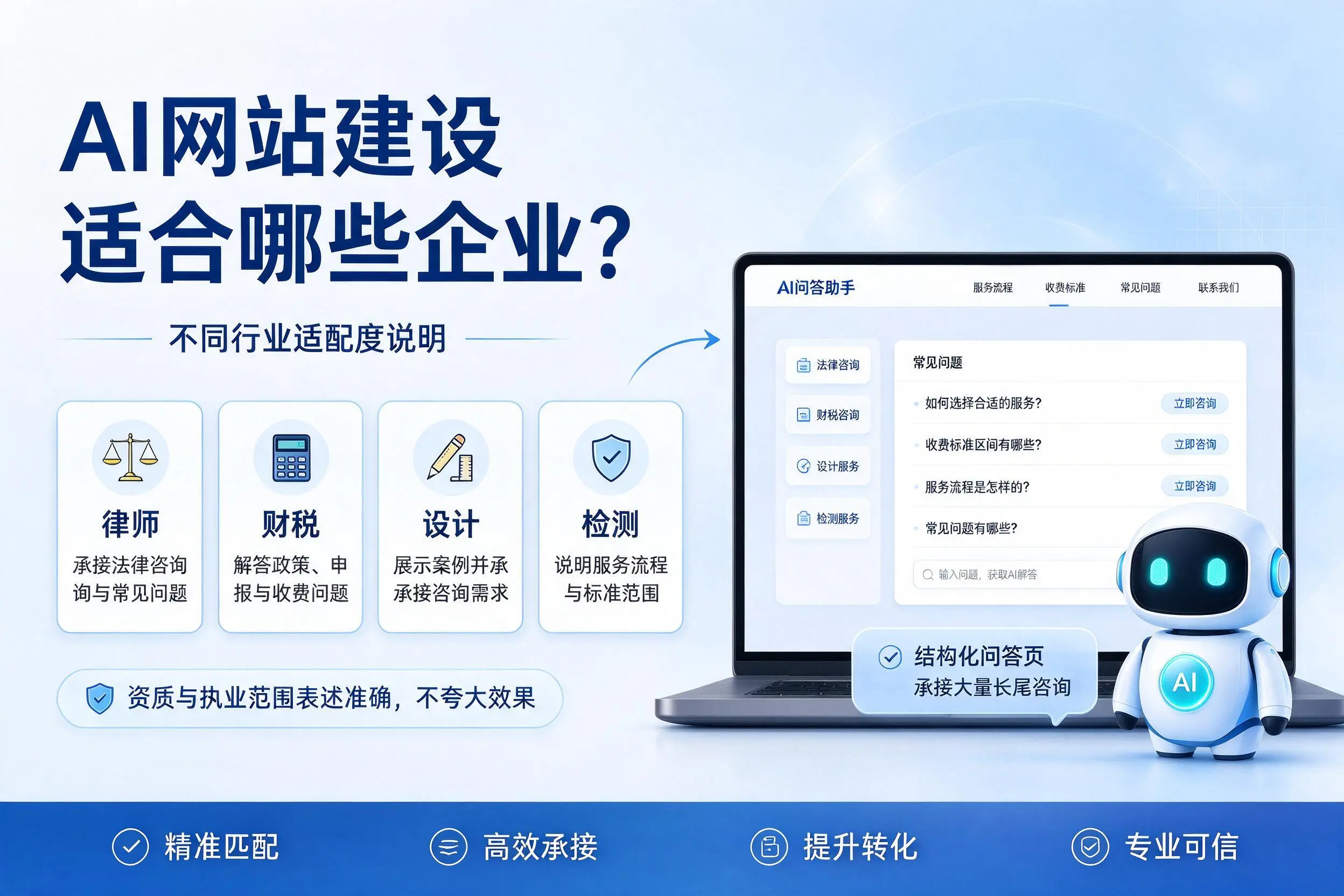 AI网站建设适合哪些企业?绍兴不同行业适配度说明